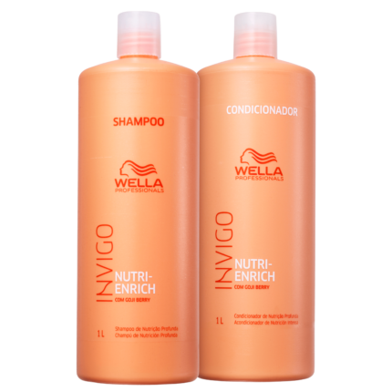 Kit Wella Professionals Invigo Nutri-Enrich Salon Duo (2 Produtos)